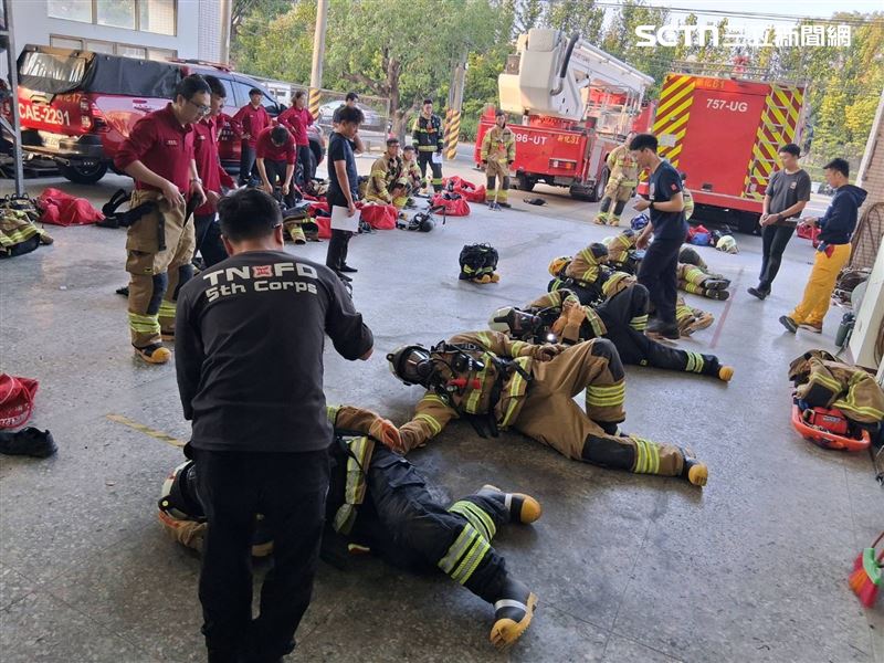 南市消防添170生力軍！高強度特訓啟動　結合科技救災守護市民安全（圖／南市消防局提供）
