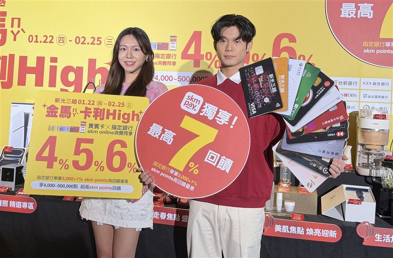 新光三越《金馬卡利High》重磅登場，35天檔期拚業績116億元。(圖／新光三越提供）