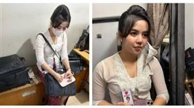 印尼23歲女子假冒空服員，遭抓包後反獲空服員培訓機構邀請免費培訓課程。圖／翻攝畫面