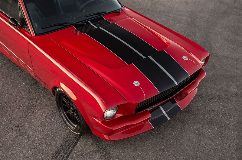 GT350TR採用鋼製車身面板。（圖／翻攝Trick Rides網站）