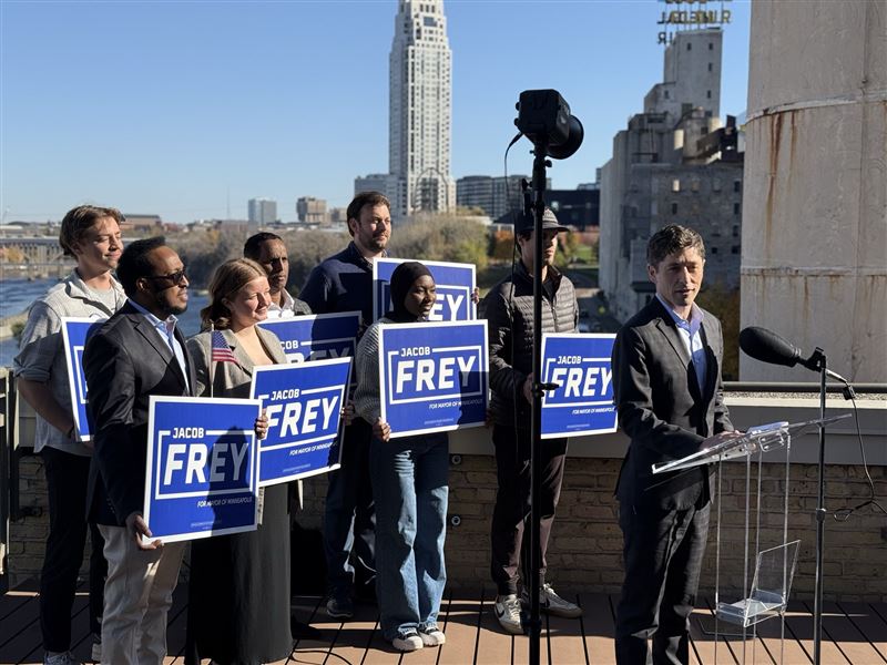 明尼阿波利斯市長佛雷坦言，不想讓街頭變成戰場。（圖／翻攝自X平台 @Jacob_Frey）