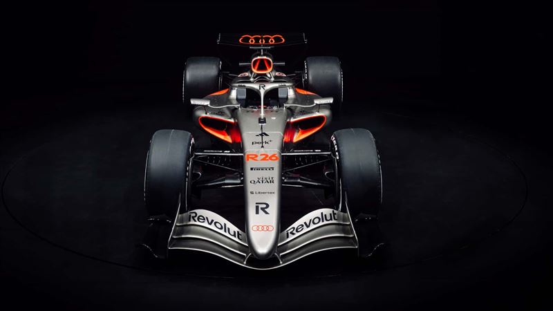 這輛F1戰車搭載全新1.6升渦輪增壓V6引擎。（圖／翻攝Audi網站）
