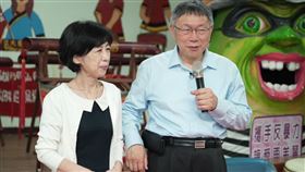 ▲陳佩琪提到柯文哲2014年就職台北市長時忘記等她。（圖／翻攝自陳佩琪臉書）