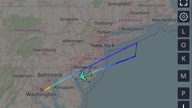 新／空軍一號驚傳故障回航