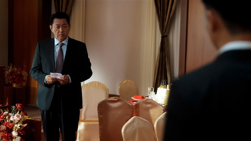 庹宗華一個背影就讓劉冠廷淚崩。（圖／水花電影提供）