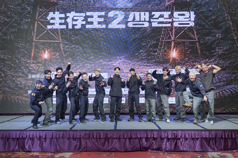 《生存王2》在嘉義舉辦記者會。（圖／童心娛樂提供）