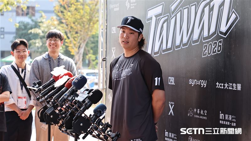 經典賽台灣隊投手古林睿煬。（圖／記者劉彥池攝影）