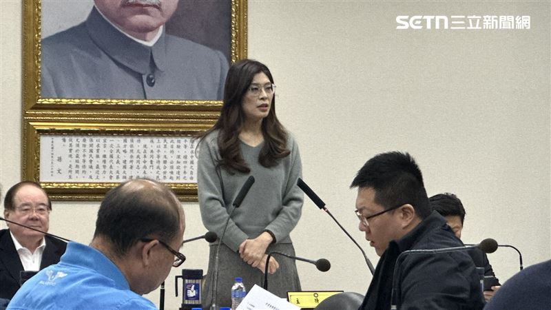 鄭麗文主持中常會時重申國民黨內初選遊戲制度。（圖／記者詹宜庭攝影）