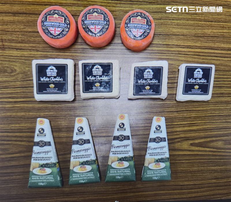 北市楊姓慣竊在信義商圈竊取大量日常用品。（圖／翻攝畫面）