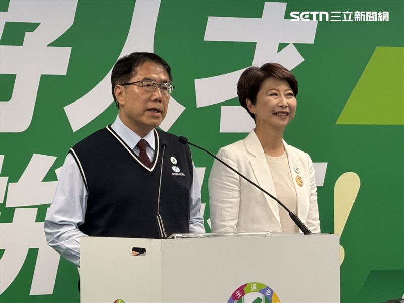 台南市長黃偉哲推薦陳亭妃（圖／記者劉秀敏攝影）