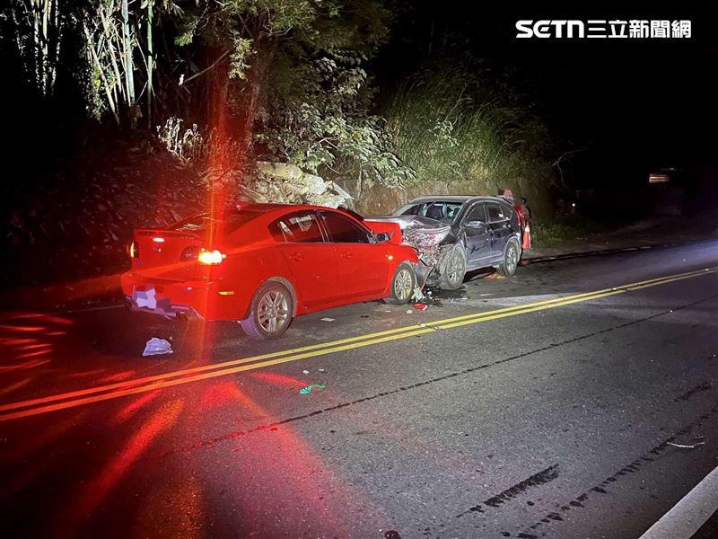 「夜衝武嶺」死傷慘重，南投縣警局統計，2025年合歡山沿線發生9起死亡車禍，釀10人死亡、105人受傷。（圖／翻攝畫面）