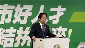 兼任民進黨主席的總統賴清德出席嘉義、台南、高雄縣市長提名記者會（圖／記者劉秀敏攝影）