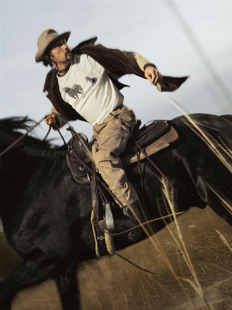 Canada Goose馬年膠囊系列Vantage短T-Shirt。（圖／品牌業者提供）