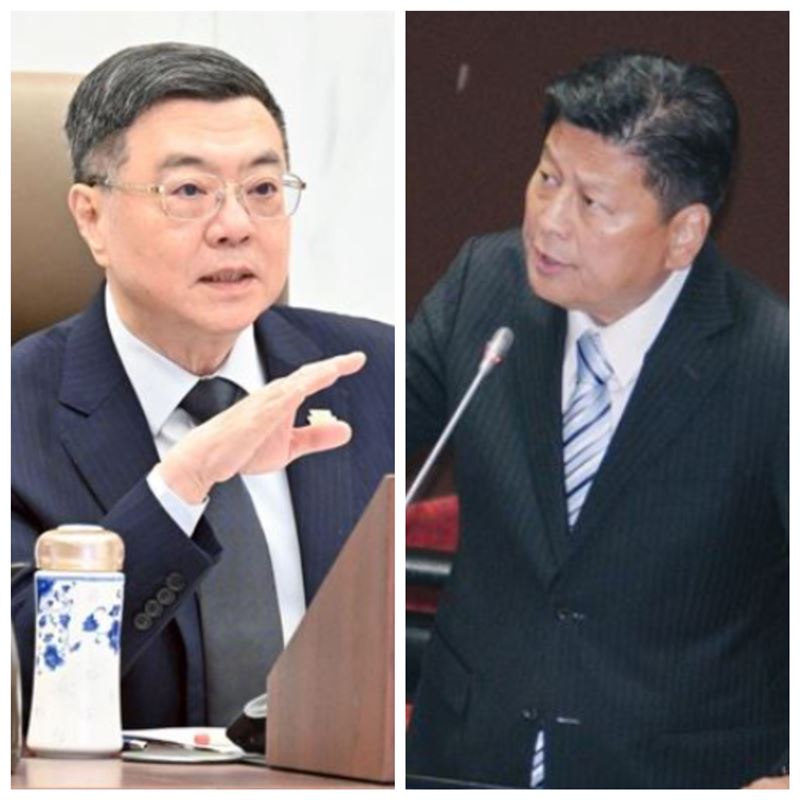 國民黨指出，總預算案的第一場辯論組合，將是卓榮泰與傅崐萁。（圖／行政院提供與資料照）