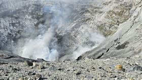 日本熊本縣阿蘇火山。（圖／讀者提供）