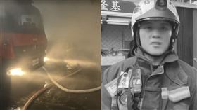 基隆,小隊長,住戶,嗆傷,分隊,噩耗,消防,消防局,仁愛分隊,詹能傑,火災,火警,面罩（圖／翻攝畫面）