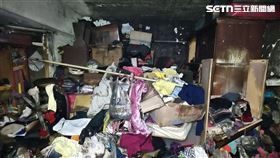 基隆,台北生活家,社區,火警,小隊長詹能傑,殉職,回收雜物。（圖／翻攝畫面）