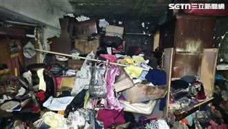 基隆惡火2死！回收物「堆滿屋」畫面曝光