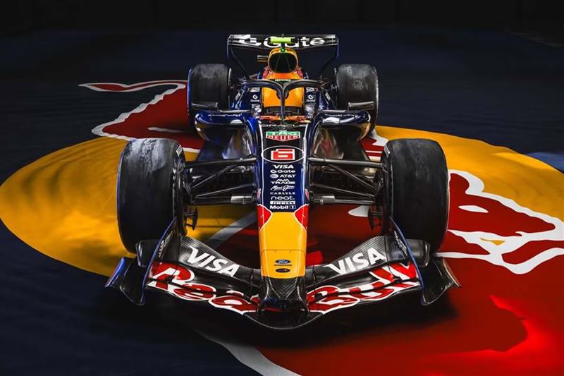 Red Bull 2026年F1賽季新車RB22。（圖／翻攝Red Bull網站）