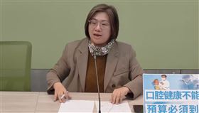 陳培瑜表示，若要公開影像，得得到周的授權，因周萬來跟韓國瑜不讓人把影像帶出來，因此才提告，希望透過司法程序讓證據出來說話。（圖／翻攝自民進黨團YT）