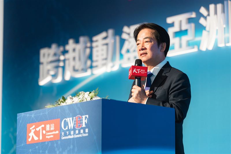 總統賴清德出席「2026 CWEF天下經濟論壇」（圖／總統府提供）