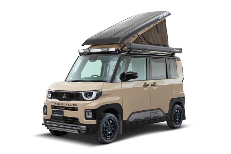 Delica Mini Active Camper迷你露營車。（圖／翻攝Mitsubishi網站）