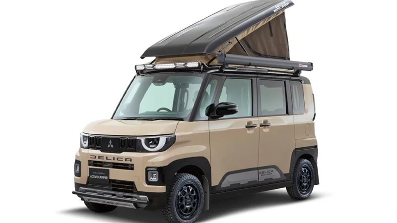 迷你車身塞滿露營功能　根本是行動小屋