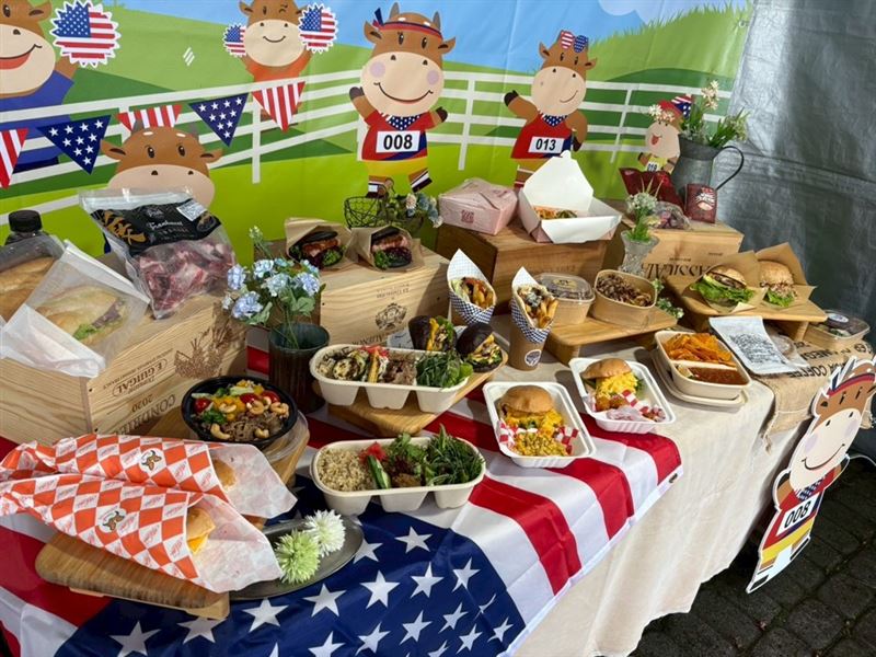 「美國牛肉 趣味牧場跑」結合健康路跑與頂級美食市集。（圖／美國肉類出口協會提供）