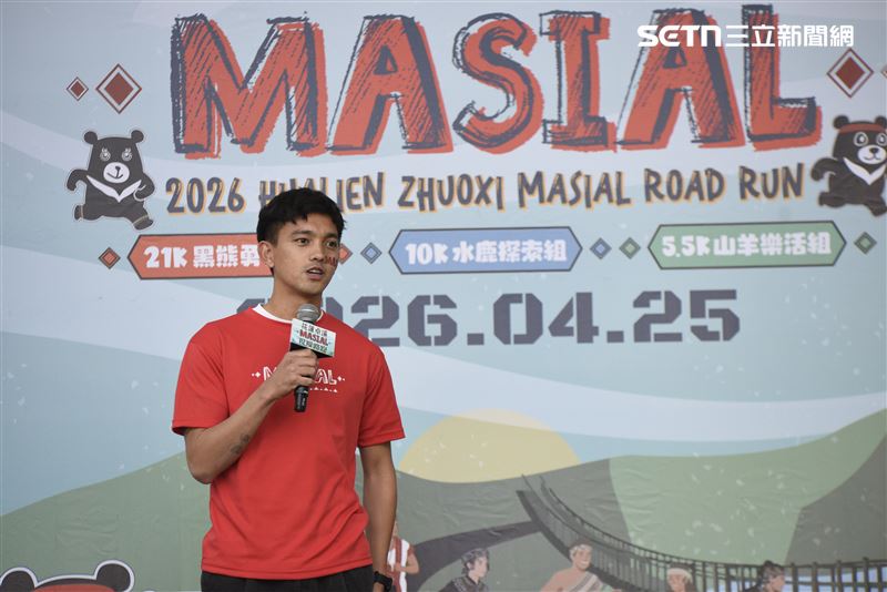 今年特別邀請中華男足國腳溫智豪擔任領跑大使。（圖／翻攝畫面）