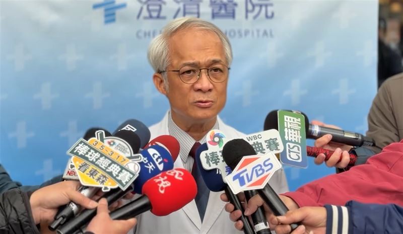 男護理師遭體重破百的患者毆打成腦震盪，中港澄清蔡哲宏副院長出面嚴厲譴責暴力。 (圖／翻攝畫面)