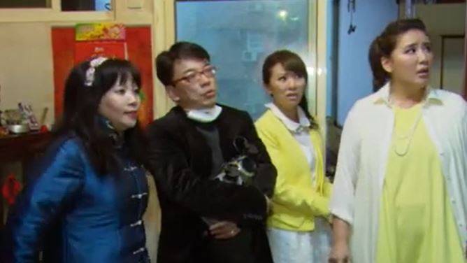 王馨怡(左起)、詹惟中、佩甄、小禎。(圖/翻攝自風水!有關係YT)