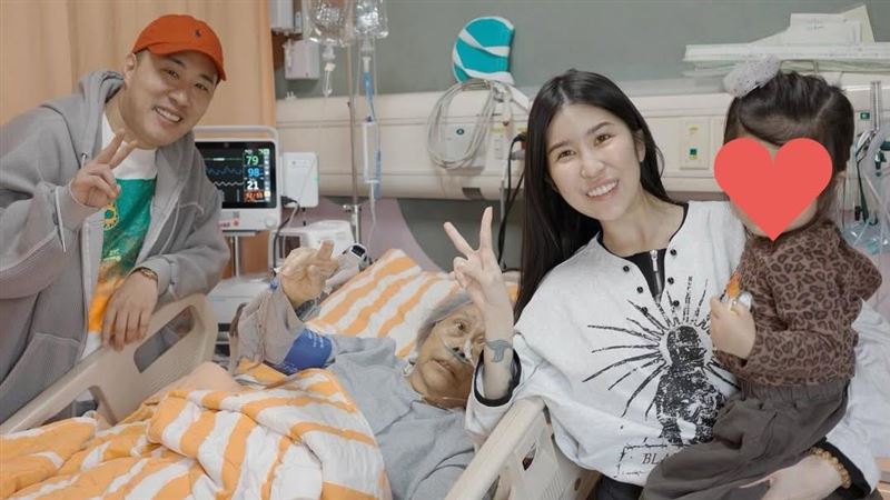 余祥銓妻柔柔痛失至親　淚別世界最棒阿嬤