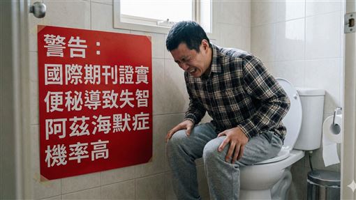 恐怖！國際期刊證實便秘導致失智機率高