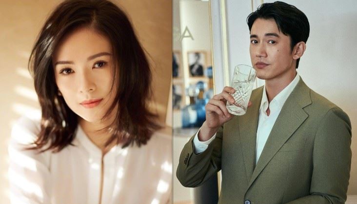 章子怡(左)自導自演的長片《游過海岸一百米》傳出與金馬影帝吳慷仁(右)合作,卻引來網友熱議。(圖/翻攝自章子怡IG、吳慷仁FB)