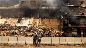 古爾廣場購物中心大火死亡人數恐繼續增加。（圖／TPG達志影像）