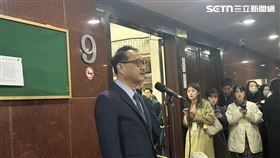 行政院副秘書長阮昭雄呼籲朝野立委儘速將115年中央政府總預算付委。（圖／記者詹宜庭攝影）