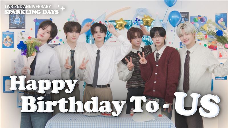 TWS 今（22）日迎來出道2周年，志薰（左一）將不參加紀念直播。（圖／翻攝自X平台 @TWS_PLEDIS）