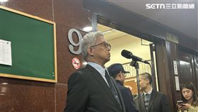 國防部副部長徐斯儉出席黨團協商前受訪。（圖／記者詹宜庭攝影）