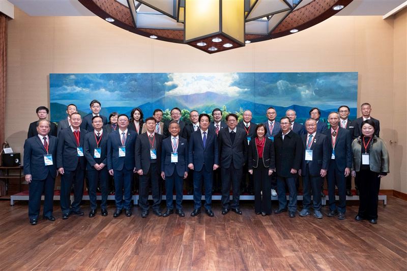 總統賴清德接見「社團法人中華民國工業協進會」（圖／總統府提供）