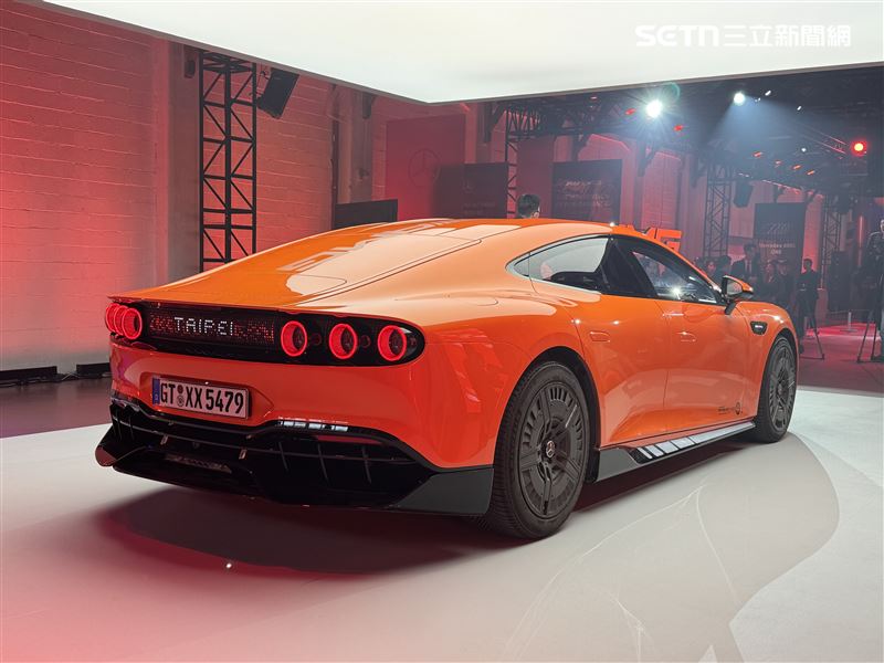 賓士AMG GT XX將在松菸展出。（圖／記者鍾釗榛攝）