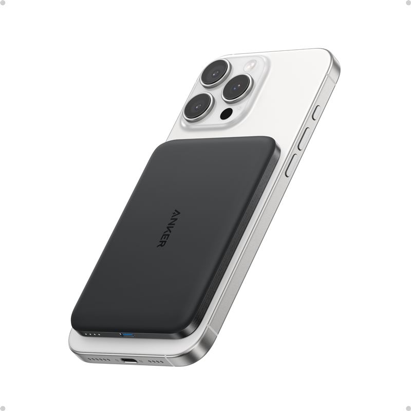 ANKER推出全新「A1665超薄磁吸行動電源5,000mAh 20W」