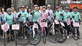 初選勝出獲提名　陳亭妃啟動「鐵馬謝票」