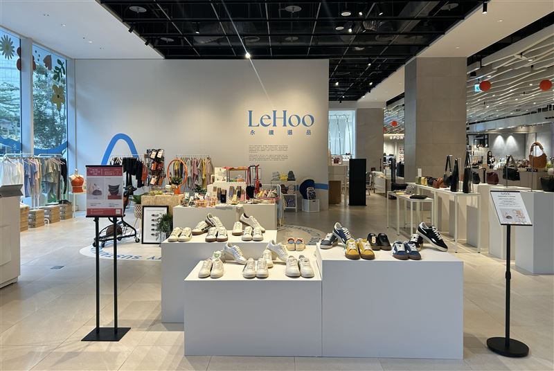 LeHoo永續選品2026春，永續選題於即日起至3月19日於NOKE忠泰樂生活快閃登場，來自全球七大永續品牌聯合入駐。（圖／品牌業者提供）