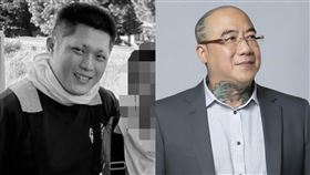 詹能傑、鋼鐵爸阮橋本（圖／翻攝自基隆市消防局、鋼鐵爸臉書）