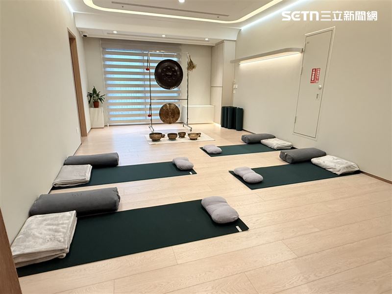 六樓Avata冥想靜坐瑜珈空間。（圖／記者李育道攝影）