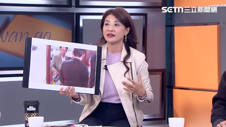 林楚茵談黃國昌拿走機密文件案。（圖／前進新台灣）