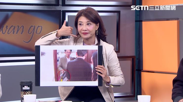 林楚茵談黃國昌拿走機密文件案。（圖／前進新台灣）