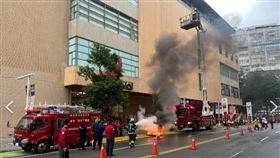 防火演練過程。（圖／翻攝畫面）