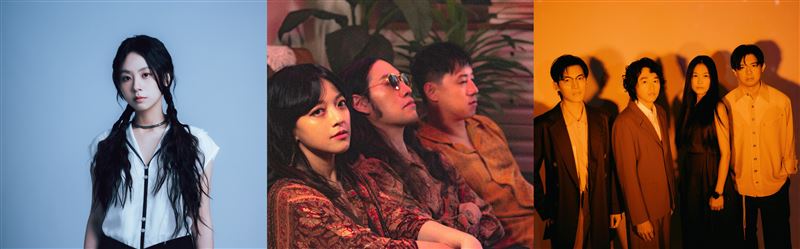 《滾石撞樂隊 2》再度釋出三首全新改編作品，邀請 Hello Nico、皇后皮箱與 163 braces。（圖／ 滾石唱片 提供）