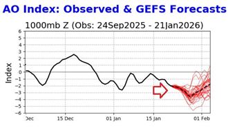 負北極振盪訊號！鄭明典：台也在影響範圍
